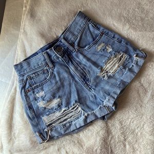 Vintage High Rise Aeropostale Jean Shorts | Size: 00 | Lightly Worn